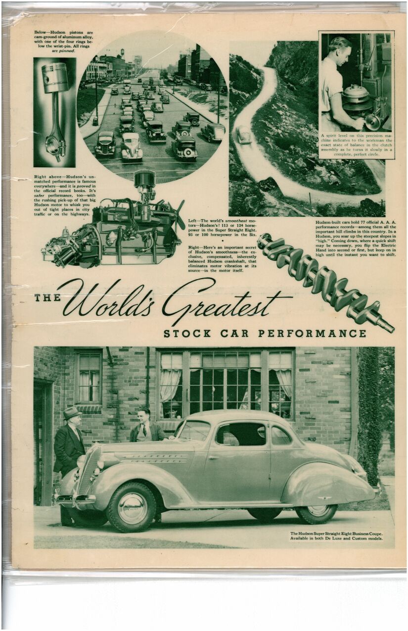 1936 Hudson Pictorial News Page 4